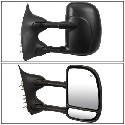 Powered Heated Towing Mirrors (Pair)<br>99-07 Ford F250 F350 F450 F550 Super Duty