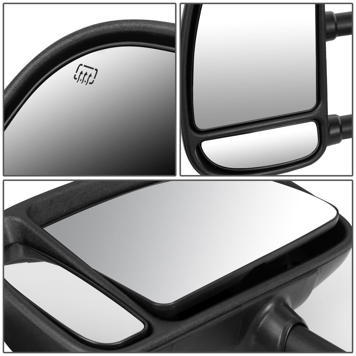 Powered Heated Towing Mirror (Left)<br>99-07 Ford F250 F350 F450 F550 Super Duty