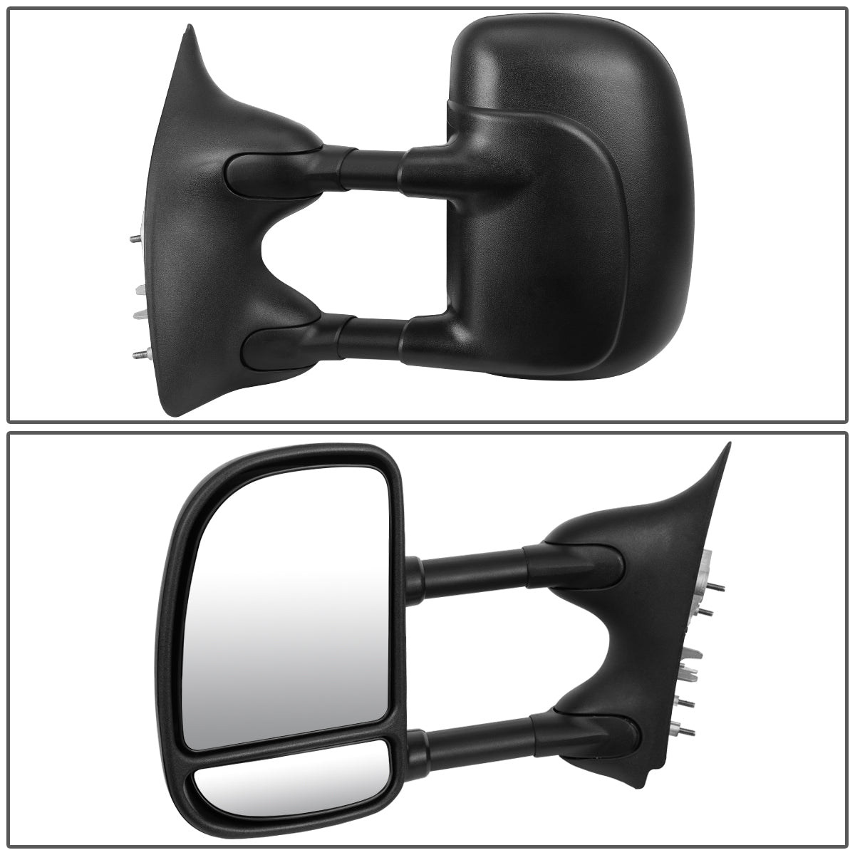 Manual Towing Mirror (Left)<br>99-07 Ford F250 F350 F450 F550 Super Duty