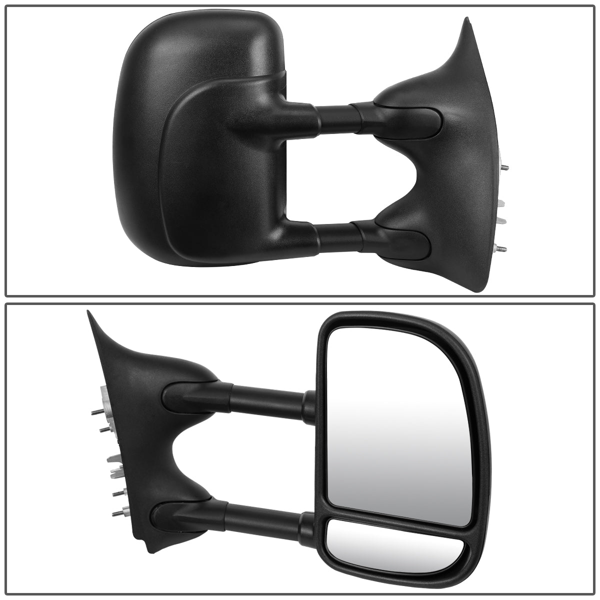 Manual Towing Mirror (Right)<br>99-07 Ford F250 F350 F450 F550 Super Duty
