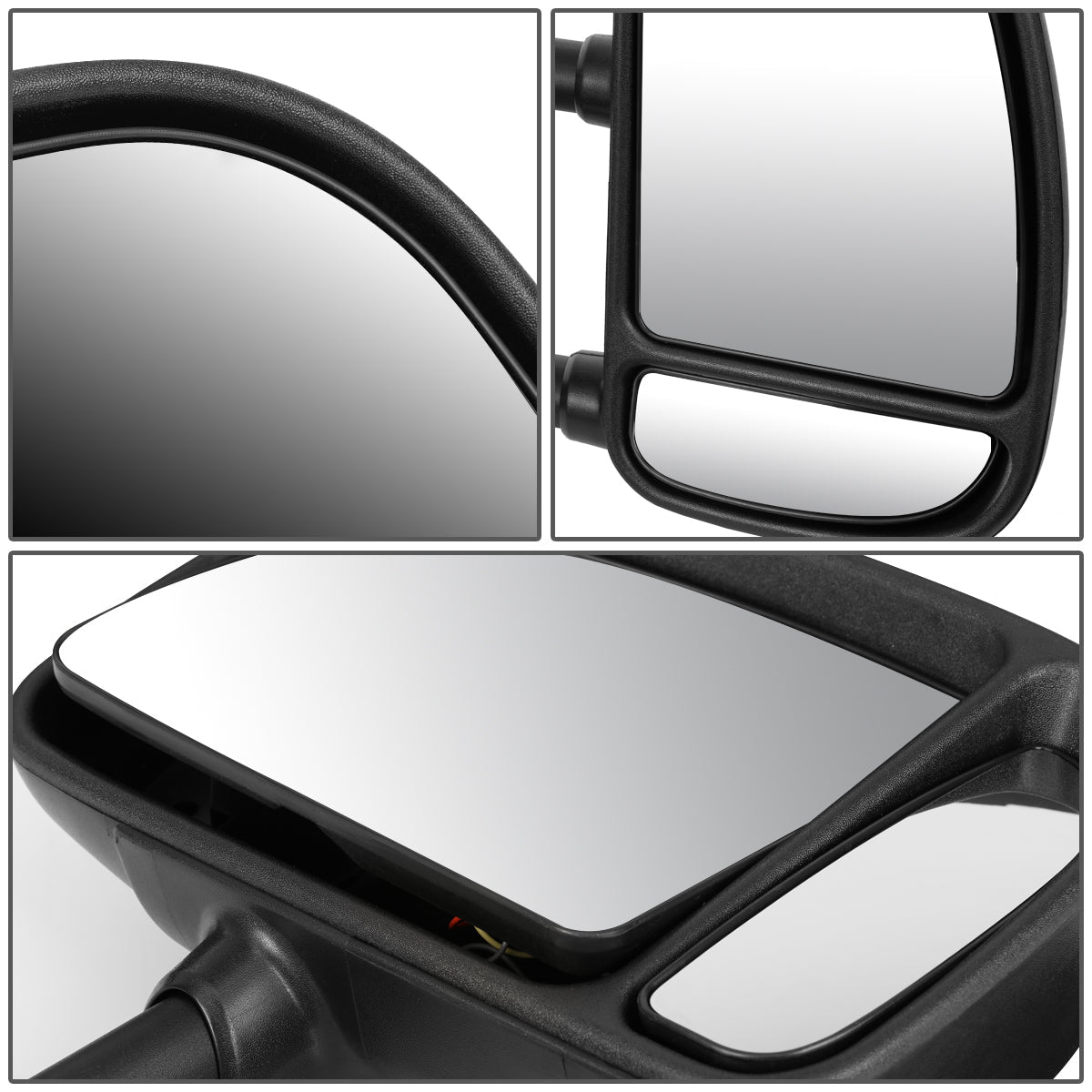 Manual Towing Mirror (Right)<br>99-07 Ford F250 F350 F450 F550 Super Duty