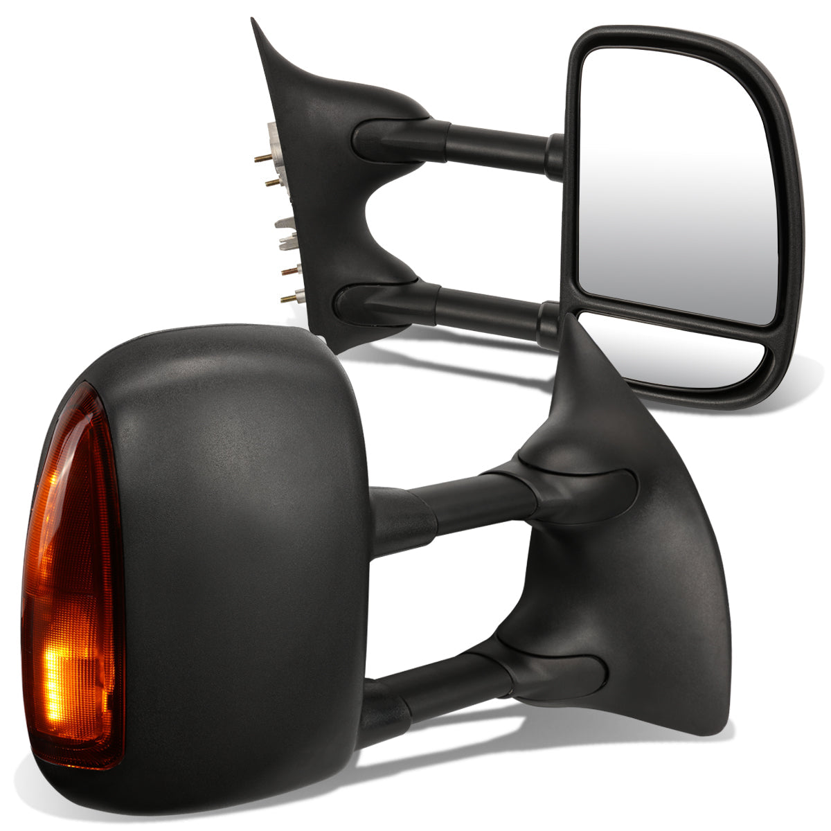 Manual Towing Mirrors (Pair)<br>99-07 Ford F250 F350 F450 F550 Super Duty