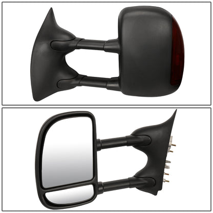 Manual Towing Mirrors (Pair)<br>99-07 Ford F250 F350 F450 F550 Super Duty