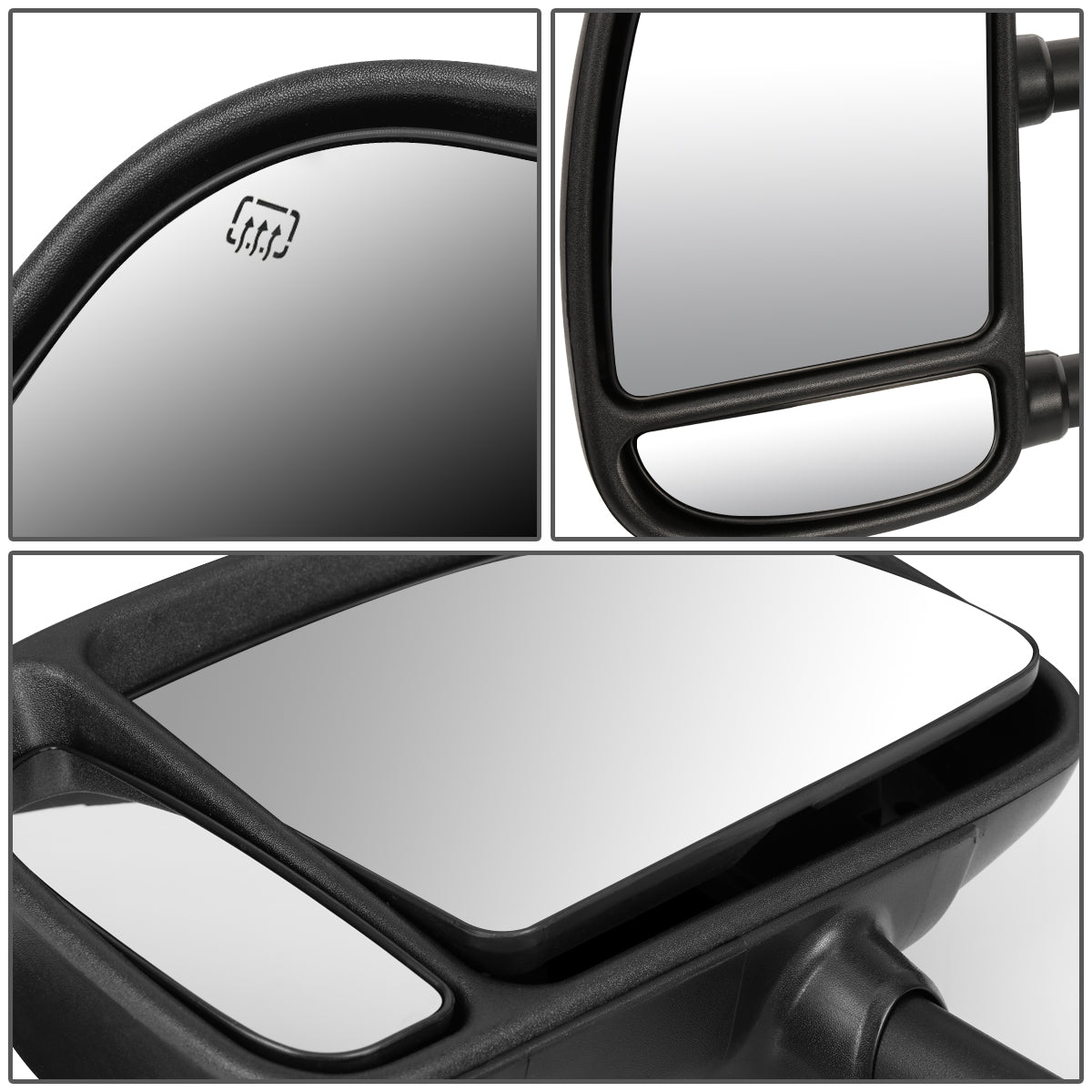 Powered Heated Towing Mirror (Left)<br>99-07 Ford F250 F350 F450 F550 Super Duty