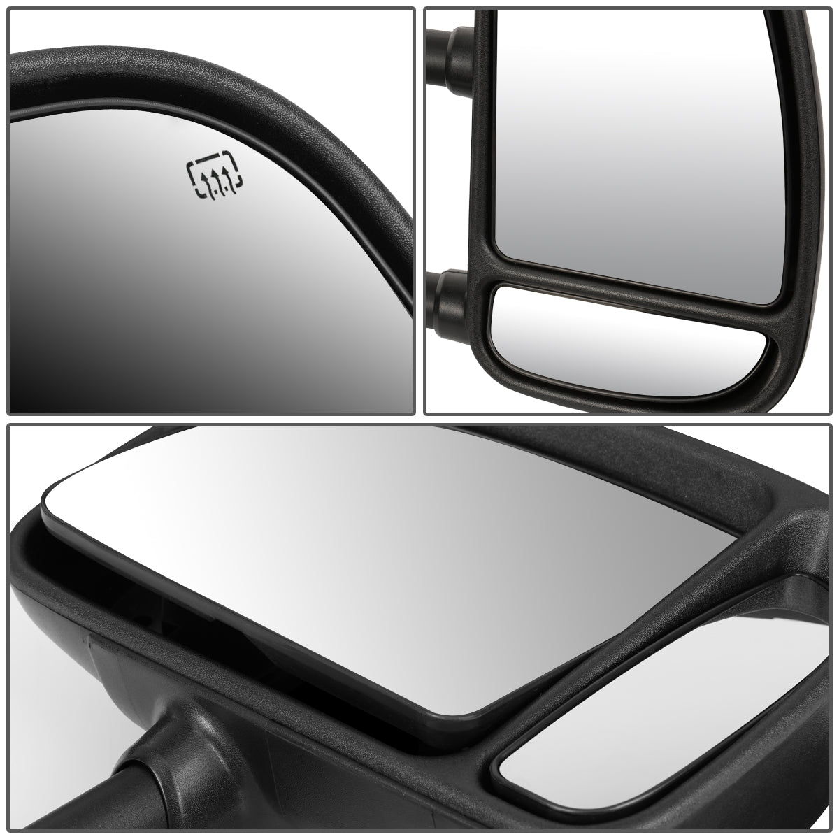 Powered Heated Towing Mirror (Right)<br>99-07 Ford F250 F350 F450 F550 Super Duty