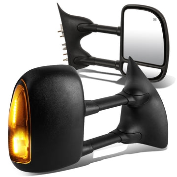 Powered Heated Towing Mirrors (Pair)<br>99-07 Ford F250 F350 F450 F550 Super Duty