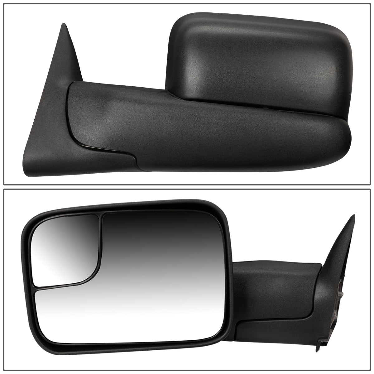 Manual Towing Mirrors (Pair)<br>94-02 Dodge Ram 1500 2500 3500