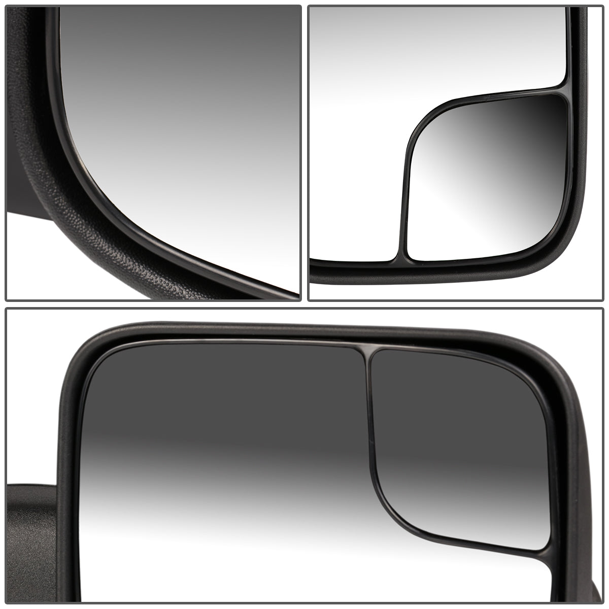Manual Towing Mirror (Right)<br>94-02 Dodge Ram 1500 2500 3500