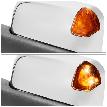 Chrome Powered Heated Towing Mirrors (Pair)<br>94-02 Dodge Ram 1500 2500 3500
