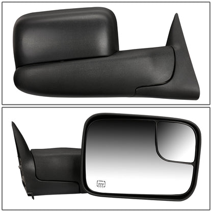 Powered Heated Towing Mirror (Right)<br>02-08 Dodge Ram 1500, 03-09 Ram 2500