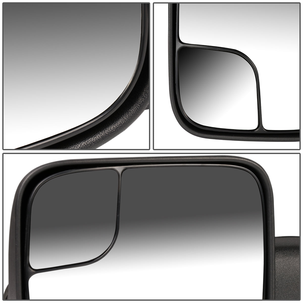 Manual Towing Mirror (Left)<br>02-08 Dodge Ram 1500, 03-09 Ram 2500