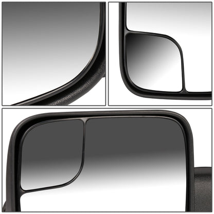 Manual Towing Mirror (Left)<br>02-08 Dodge Ram 1500, 03-09 Ram 2500