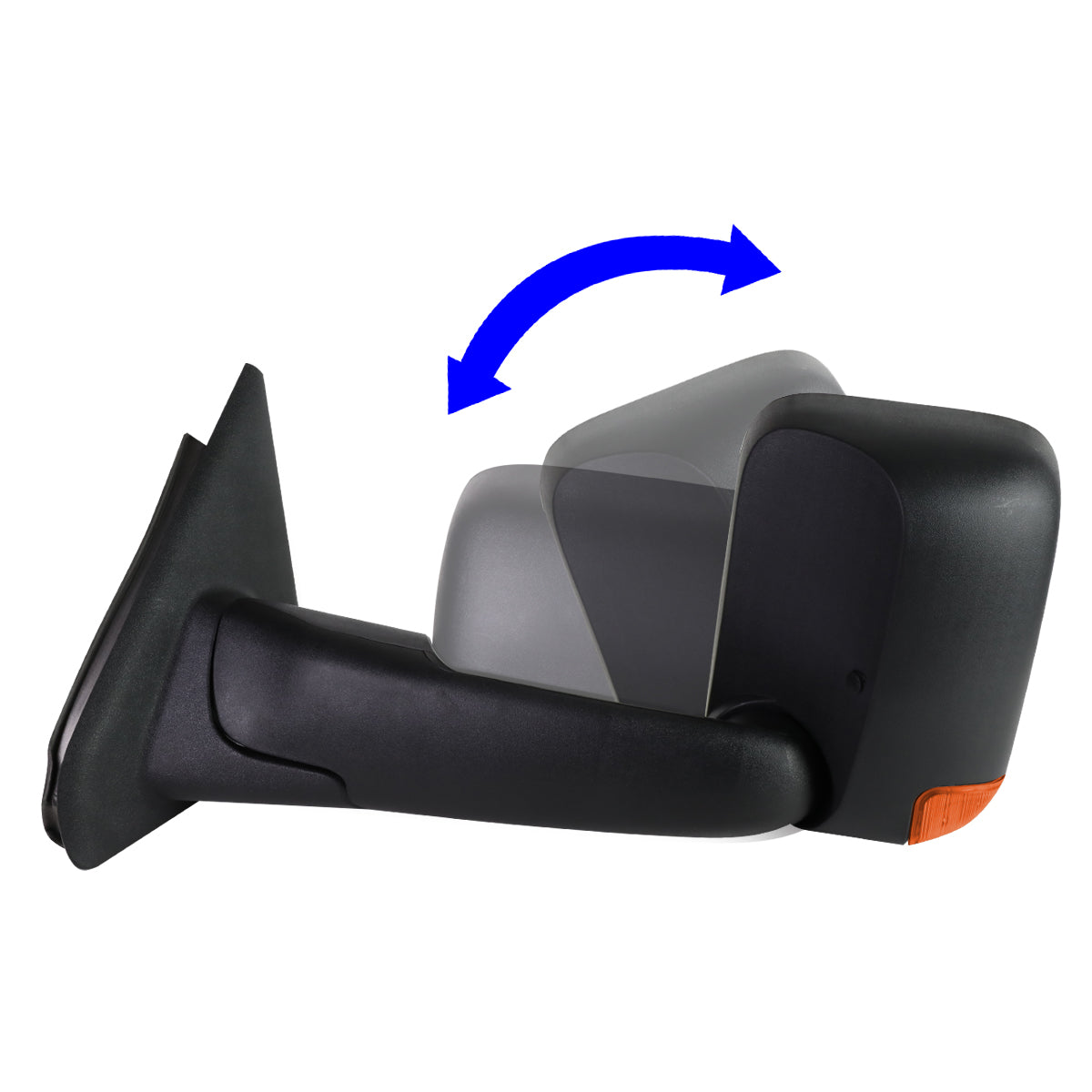 Manual Towing Mirrors (Pair)<br>02-08 Dodge Ram 1500, 03-09 Ram 2500