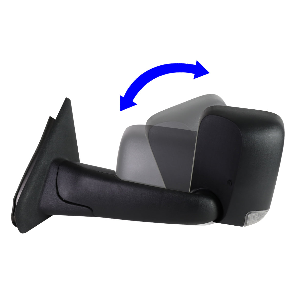 Manual Towing Mirrors (Pair)<br>02-08 Dodge Ram 1500, 03-09 Ram 2500