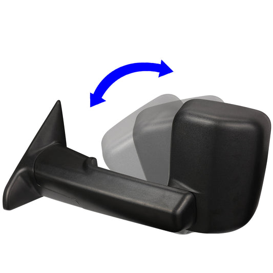 Powered Heated Towing Mirrors (Pair)<br>09-16 Dodge Ram 1500, 10-16 Ram 2500-5500
