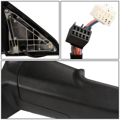 Powered Heated Towing Mirrors (Pair)<br>09-16 Dodge Ram 1500, 10-16 Ram 2500-5500