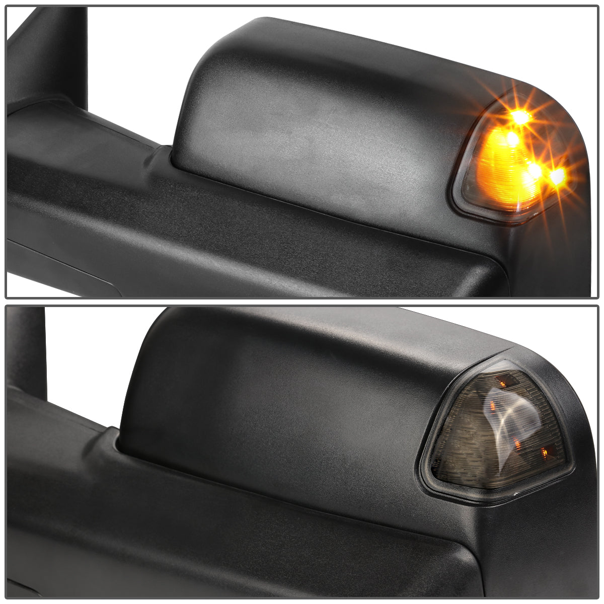Powered Heated Towing Mirrors (Pair)<br>09-16 Dodge Ram 1500, 10-16 Ram 2500-5500