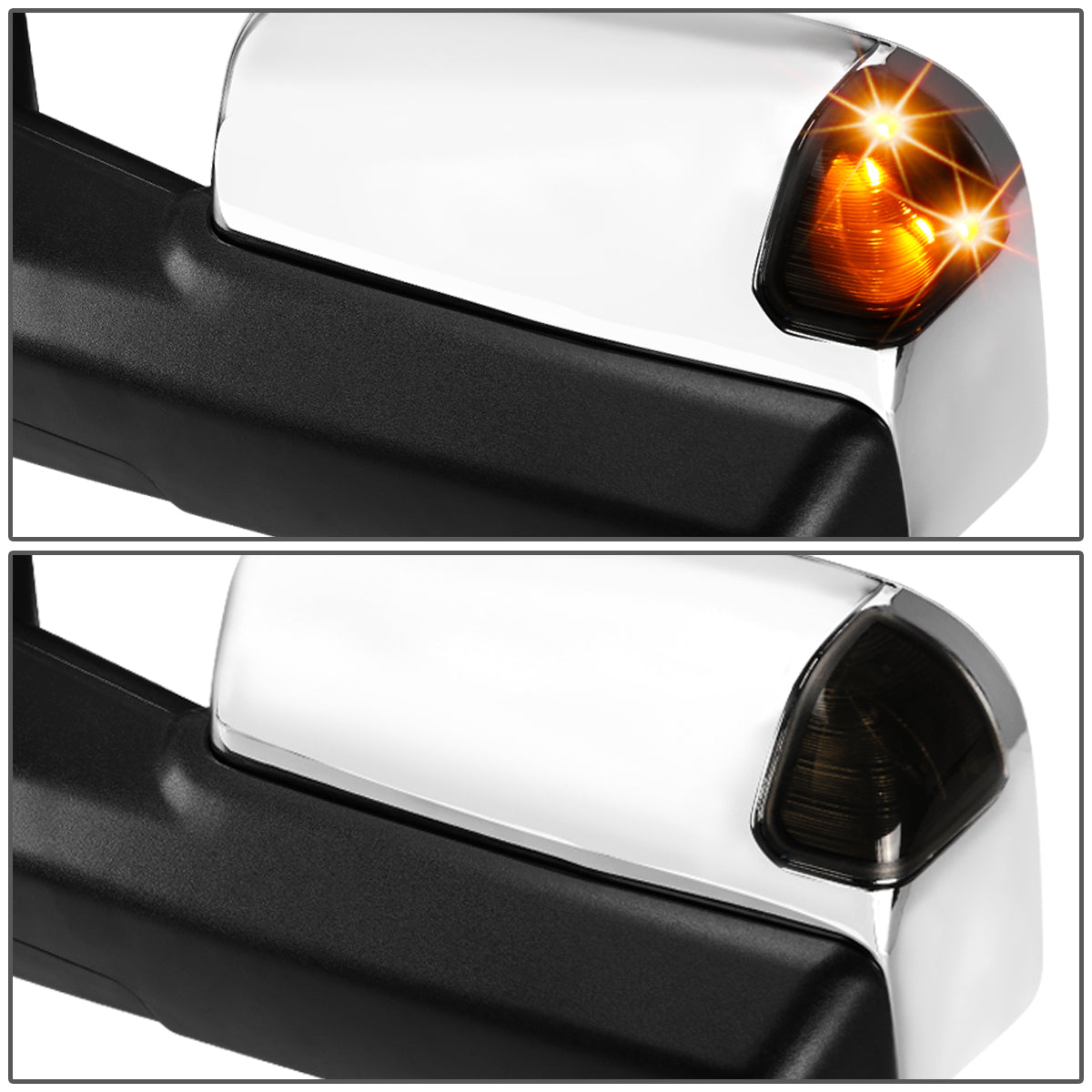 Powered Heated Towing Mirrors (Pair)<br>09-16 Dodge Ram 1500, 10-16 Ram 2500-5500