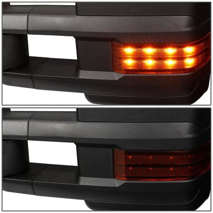 Powered Heated Towing Mirrors (Pair)<br>03-06 Chevy Silverado, GMC Sierra, Tahoe, Yukon