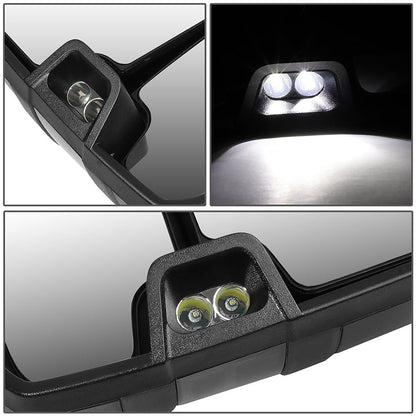 Powered Heated Towing Mirrors (Pair)<br>03-06 Chevy Silverado, GMC Sierra, Tahoe, Yukon