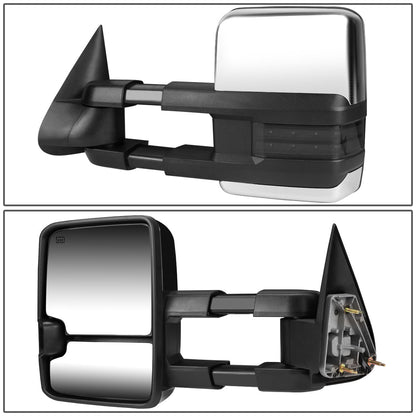 Powered Heated Towing Mirror (Left)<br>03-06 Chevy Silverado, GMC Sierra, Tahoe, Yukon