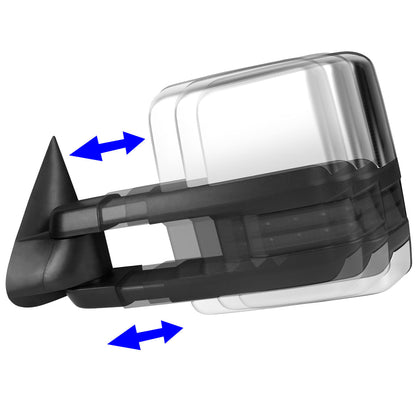 Powered Heated Towing Mirror (Left)<br>03-06 Chevy Silverado, GMC Sierra, Tahoe, Yukon