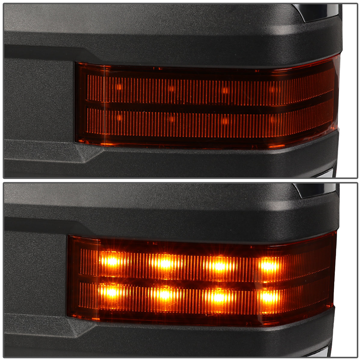 Chrome Powered Heated Towing Mirrors (Pair)<br>14-17 Chevy Silverado 1500, GMC Sierra 1500