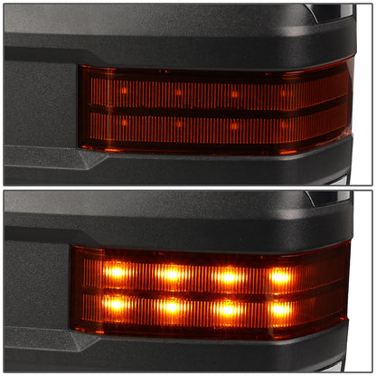 Chrome Powered Heated Towing Mirrors (Pair)<br>14-17 Chevy Silverado 1500, GMC Sierra 1500