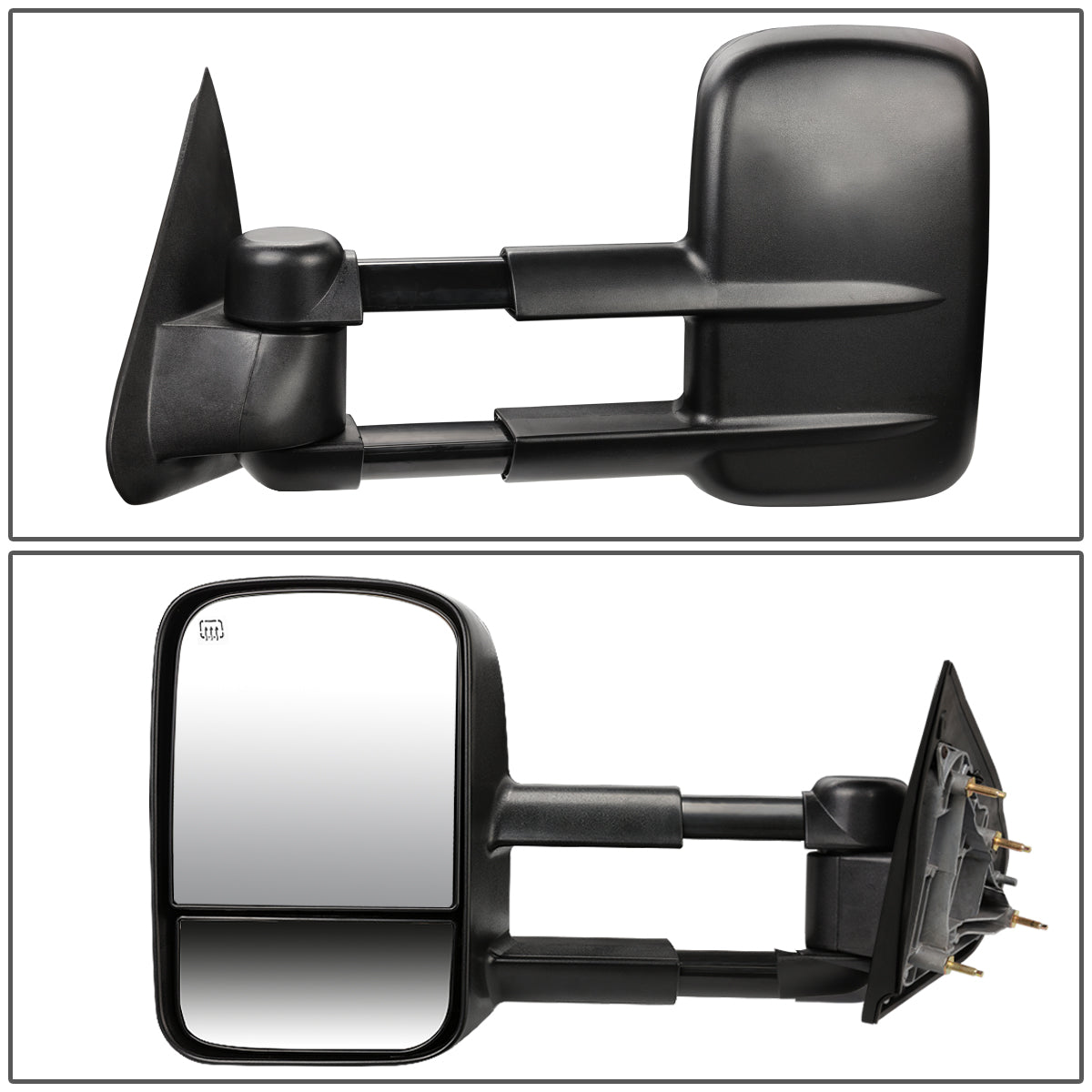 Powered Heated Towing Mirrors (Pair)<br>14-17 Chevy Silverado 1500, GMC Sierra 1500