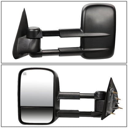 Powered Heated Towing Mirrors (Pair)<br>14-17 Chevy Silverado 1500, GMC Sierra 1500
