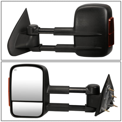 Powered Heated Towing Mirrors (Pair)<br>14-17 Chevy Silverado 1500, GMC Sierra 1500