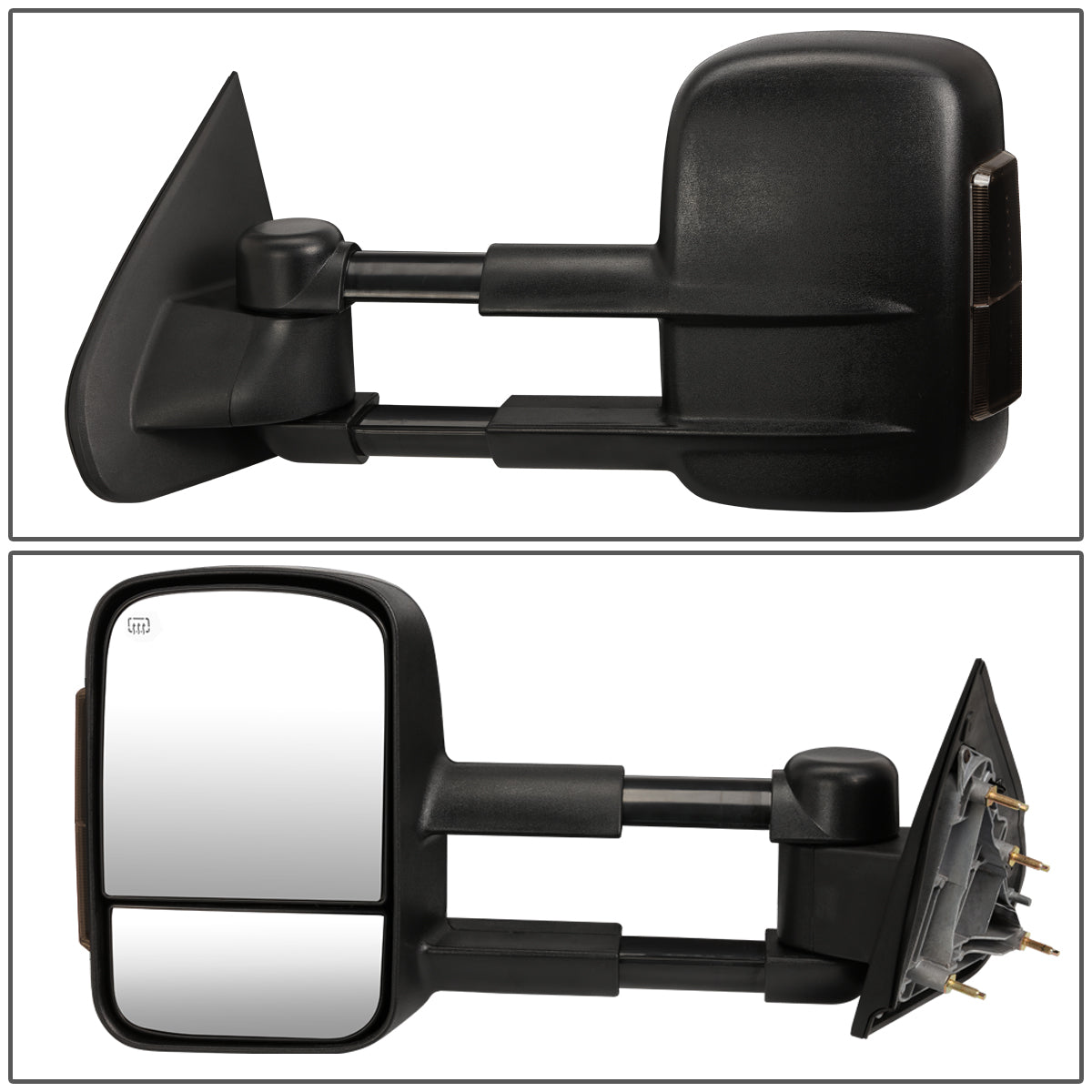 Powered Heated Towing Mirrors (Pair)<br>14-17 Chevy Silverado 1500, GMC Sierra 1500
