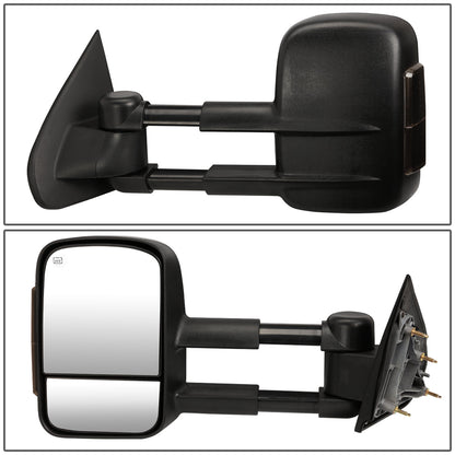 Powered Heated Towing Mirrors (Pair)<br>14-17 Chevy Silverado 1500, GMC Sierra 1500