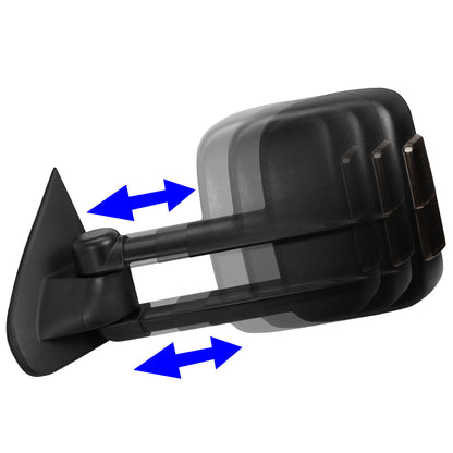 Powered Heated Towing Mirrors (Pair)<br>14-17 Chevy Silverado 1500, GMC Sierra 1500