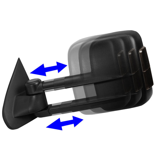 Powered Heated Towing Mirrors (Pair)<br>14-17 Chevy Silverado 1500, GMC Sierra 1500