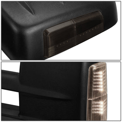 Powered Heated Towing Mirrors (Pair)<br>14-17 Chevy Silverado 1500, GMC Sierra 1500