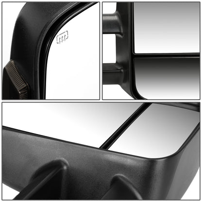 Powered Heated Towing Mirrors (Pair)<br>14-17 Chevy Silverado 1500, GMC Sierra 1500