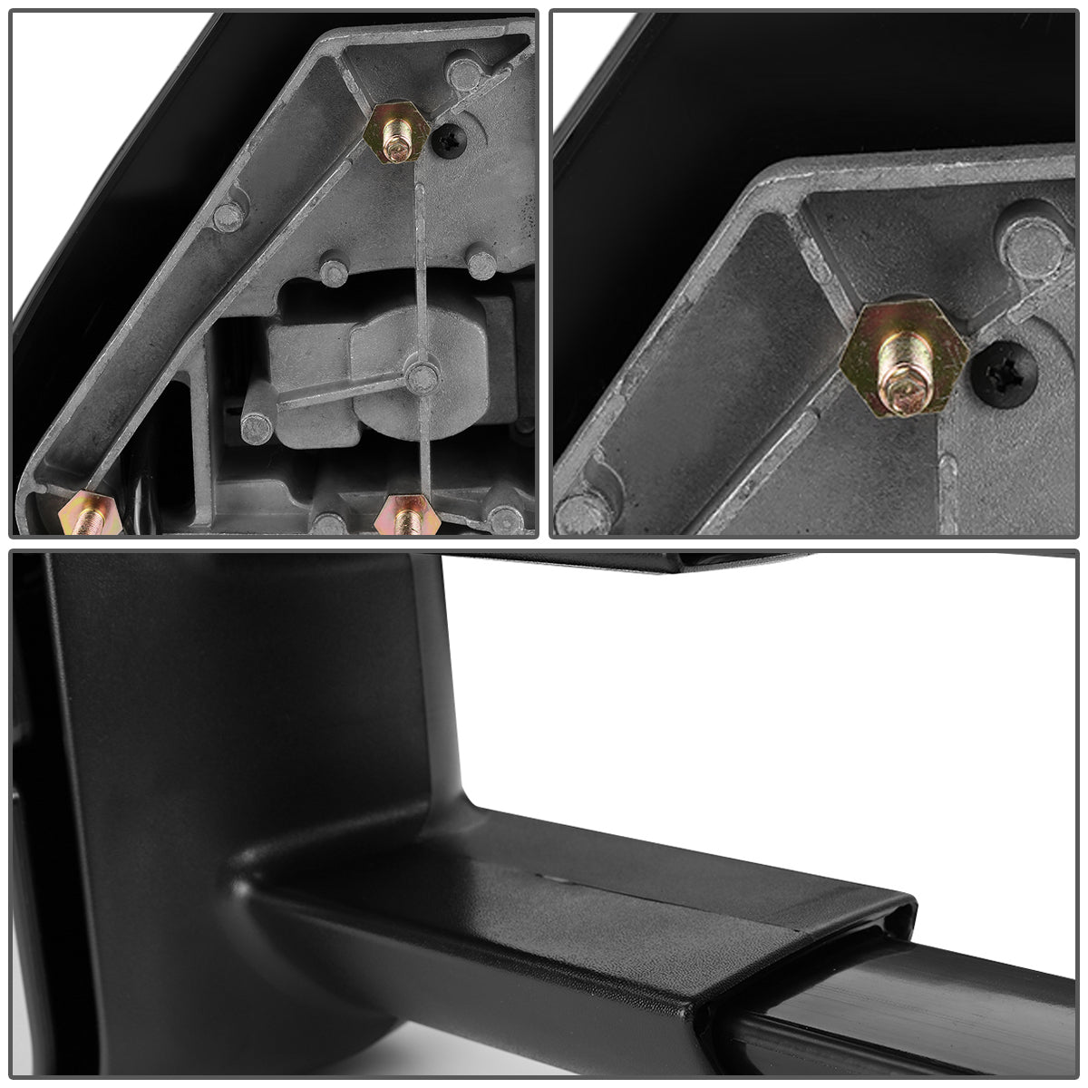 Powered Heated Towing Mirror (Left)<br>99-02 Chevy Silverado 1500-3500, GMC Sierra 1500