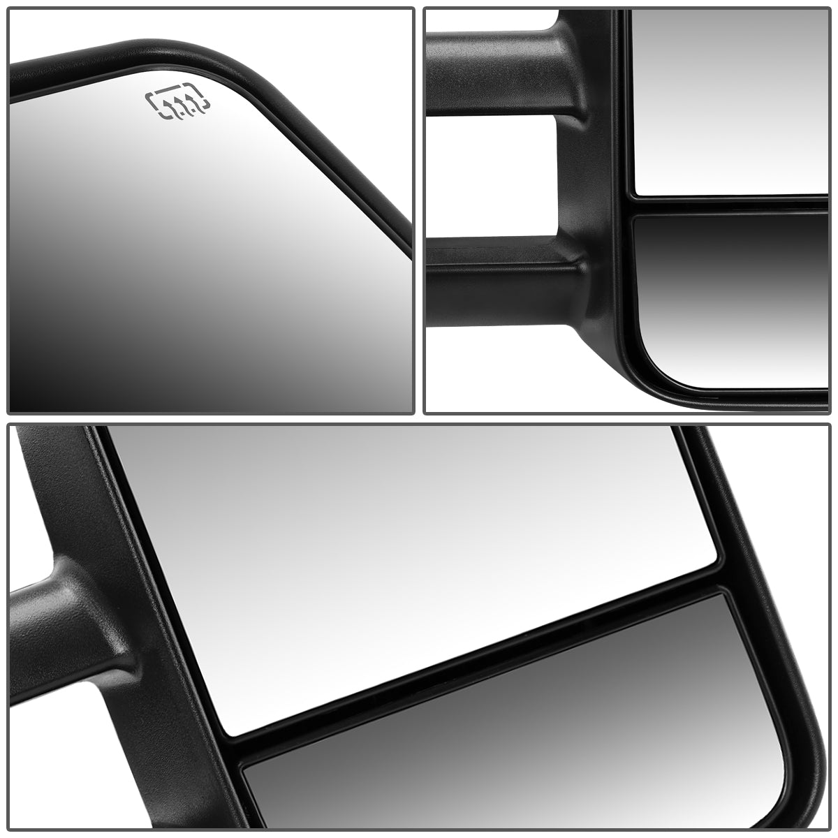 Powered Heated Towing Mirror (Right)<br>99-02 Chevy Silverado 1500-3500, GMC Sierra 1500
