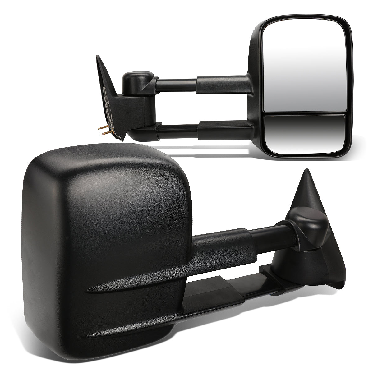 Manual Towing Mirrors (Pair)<br>88-00 Chevy GMC C/K 1500 2500 3500