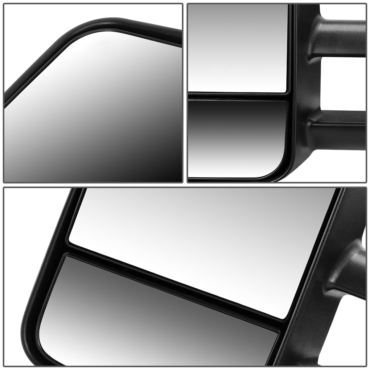 Manual Towing Mirror (Left)<br>88-00 Chevy GMC C/K 1500 2500 3500
