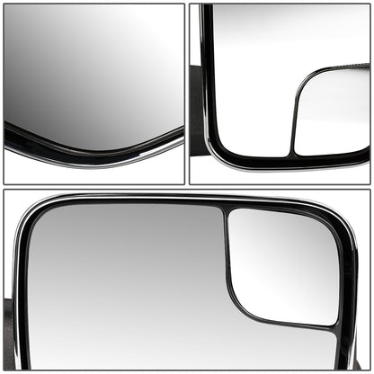 Chrome Powered Towing Mirrors (Pair)<br>94-97 Dodge Ram 1500 2500 3500