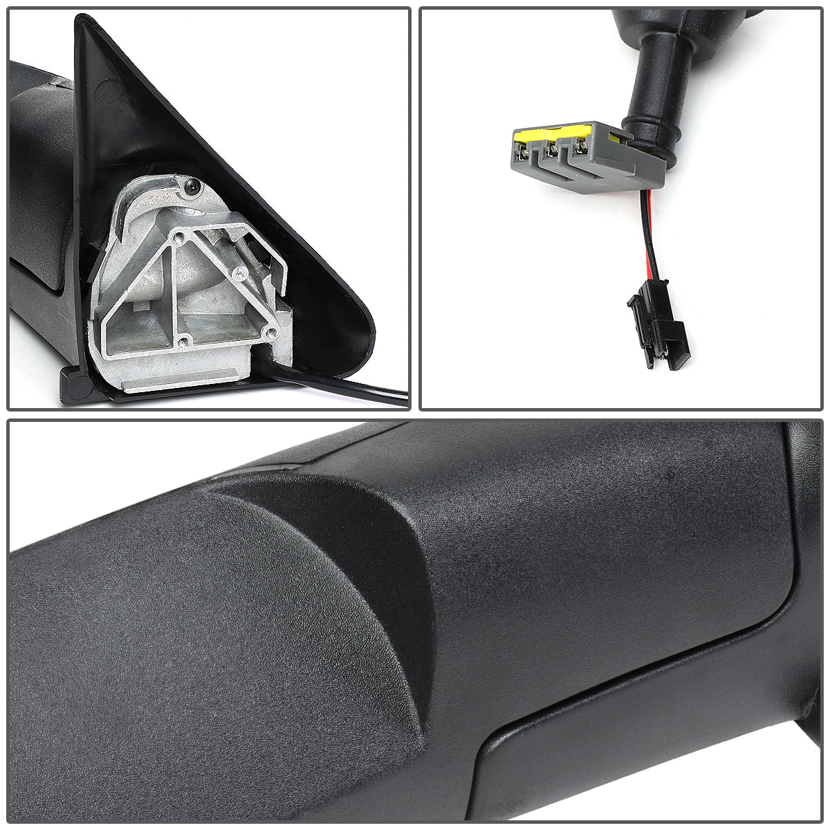 Chrome Powered Towing Mirrors (Pair)<br>94-97 Dodge Ram 1500 2500 3500