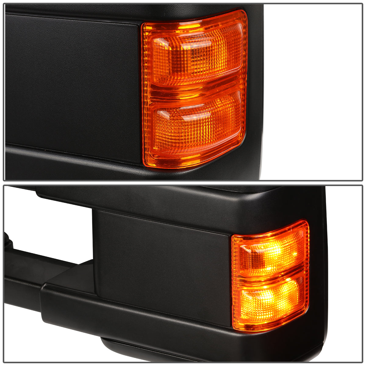 Powered Heated Towing Mirrors (Pair)<br>99-07 Ford F250-F550 Super Duty