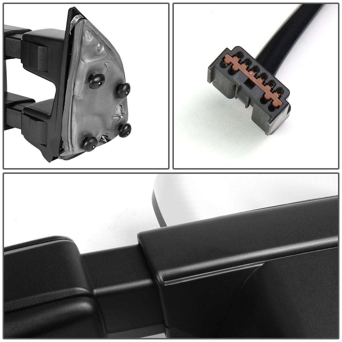 Chrome Powered Heated Towing Mirrors (Pair)<br>99-07 Ford F250-F550 Super Duty