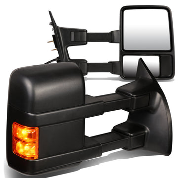 Manual Towing Mirrors (Pair)<br>08-16 Ford F250 F350 F450 F550 Super Duty
