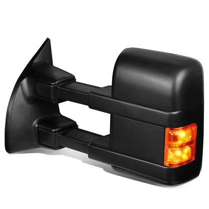 Manual Towing Mirror (Left)<br>08-16 Ford F250 F350 F450 F550 Super Duty