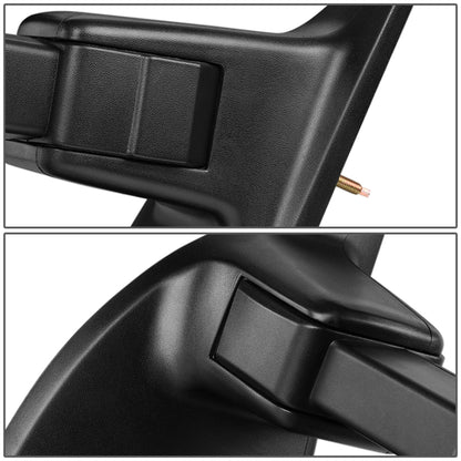 Manual Towing Mirror (Left)<br>08-16 Ford F250 F350 F450 F550 Super Duty