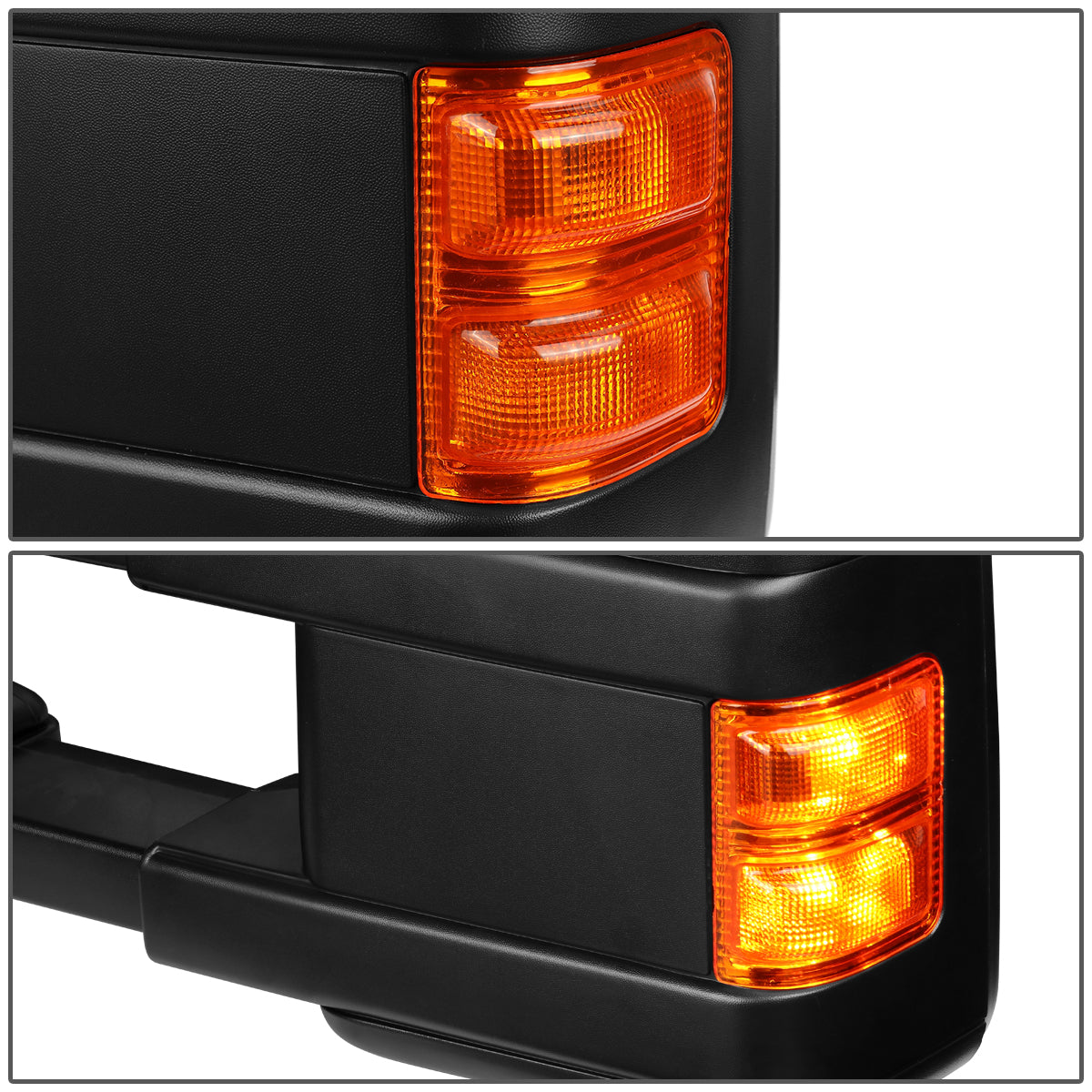 Manual Towing Mirror (Left)<br>08-16 Ford F250 F350 F450 F550 Super Duty