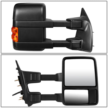 Manual Towing Mirror (Right)<br>08-16 Ford F250 F350 F450 F550 Super Duty